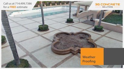 Weather Proofing Concrete in Orange County